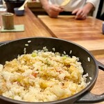 天婦羅 みやしろ - トマトごはんとかき揚