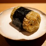 鳥匠いし井ひな - 鶏天むす