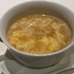 吉祥寺聘珍樓 - 蟹肉と豆腐のとろみスープ