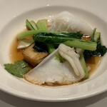 吉祥寺聘珍樓 - イカと茄子の特製醤油がけ