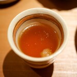 鳥匠いし井ひな - チキンコンソメスープ キヌガサダケ入り