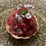 273292554 - 鮪／焼茄子／柚子