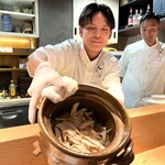 割鮮 入たに - 【 松茸ご飯 】