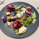 Maison DIA Mizuguchi - 鰆／秋野菜／ビスク