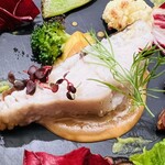 Maison DIA Mizuguchi - 鰆／秋野菜／ビスク