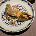 茶禅華 - 雄の方が濃厚な味わい