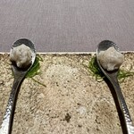 茶禅華 - 上海蟹味の部分　右雌左雄