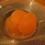 菊水鮓 - ビワのコンポート