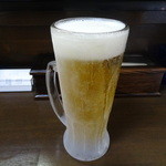 鶏翔 - 「生ビール（中）」（480円）