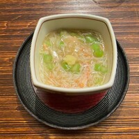 料理屋まえかわ - 小蕪の炊き合わせ　蟹あんかけ