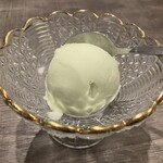 焼肉とみ - メロンシャーベット