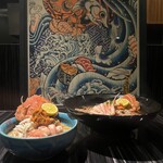 北新地鮨 言 - セコガニ蕎麦、丼
