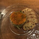 LOVE ワインとビストロのお店 - サバのタルタル（お野菜もたっぷりでまた食べたい）