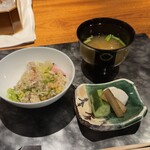 割烹 三長 - 【飯】鰆の土鍋ご飯