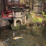 割烹 三長 - 中庭