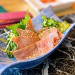 なんか喰ぃ亭 - 炙り和牛刺