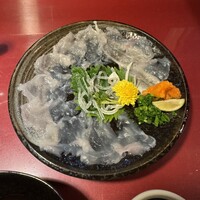 かに・ふぐ専門 蟹吉WEST なんば道頓堀 - てっさ