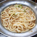 マルフク - うどん1玉＋野菜、ホルモン