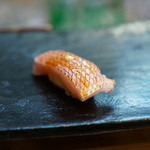 日本橋橘町　都寿司 - 金目の炙り