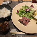 Teppan×Wine 堀 - ごはんと赤出汁と最高のマッチング♡