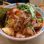 武蔵野アブラ學会 - 冬季限定　味噌特濃油そば