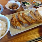 らでん - 餃子定食 1000円