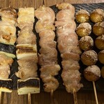 やきとり中山商店 - ねぎま、せせり、銀杏