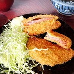 やせなわ食堂 - ハムカツ