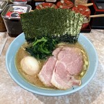 横濱ラーメン あさが家 - ラーメン950円麺硬め。海苔増し150円。