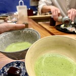 天婦羅 みやしろ - お抹茶