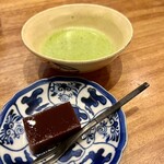 天婦羅 みやしろ - 自家製塩羊羹