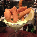 富士屋本店グリルバー - 舌平目のパネ、バジルタルタルソース