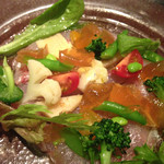 富士屋本店グリルバー - 鮮魚のカルパッチョ・セイゴ