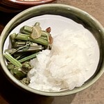 小嶋屋総本店 - 山菜おろし