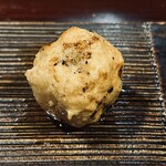 串焼きの京 - 名物元気玉