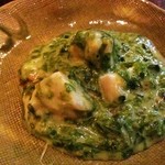 蕎麦 シカモア - つぶ貝と岩のり