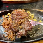 レブステーキ - ＋フライドオニオン