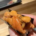 鮓 伊保 - 厚岸のウニ