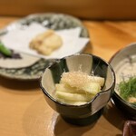 すし処 つどい - 長ネギたまり漬け