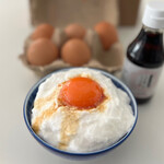たまご専門店 TAMAGOYA  - 卵かけご飯専用のお醤油“きみの隠し味“は
ほんのり甘くて… 鰹エキスも入っており…
卵かけご飯に合うように作られたお醤油です♪( ´▽｀)