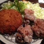 駿河 - 2014.5.16　メンチカツと唐揚げ☆