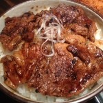 駿河 - 2014.5.16　ランチ豚丼☆　ご飯大盛３５０ｇ