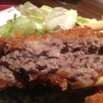駿河 - 2014.5.16　メンチカツ断面☆
