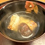日本料理 太月 - 岩手の松茸と五島列島のクエ