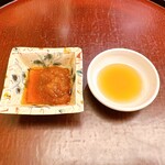 日本料理 太月 - ブリとヒラメにつけるやつ