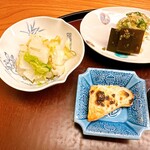 日本料理 太月 - ご飯のお供
