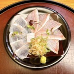 日本料理 太月 - ブリとヒラメ