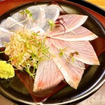 日本料理 太月 - ブリとヒラメ