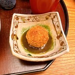 日本料理 太月 - メンチカツ