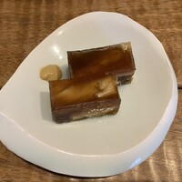 浅草 ひら山 - 穴子の煮凝り